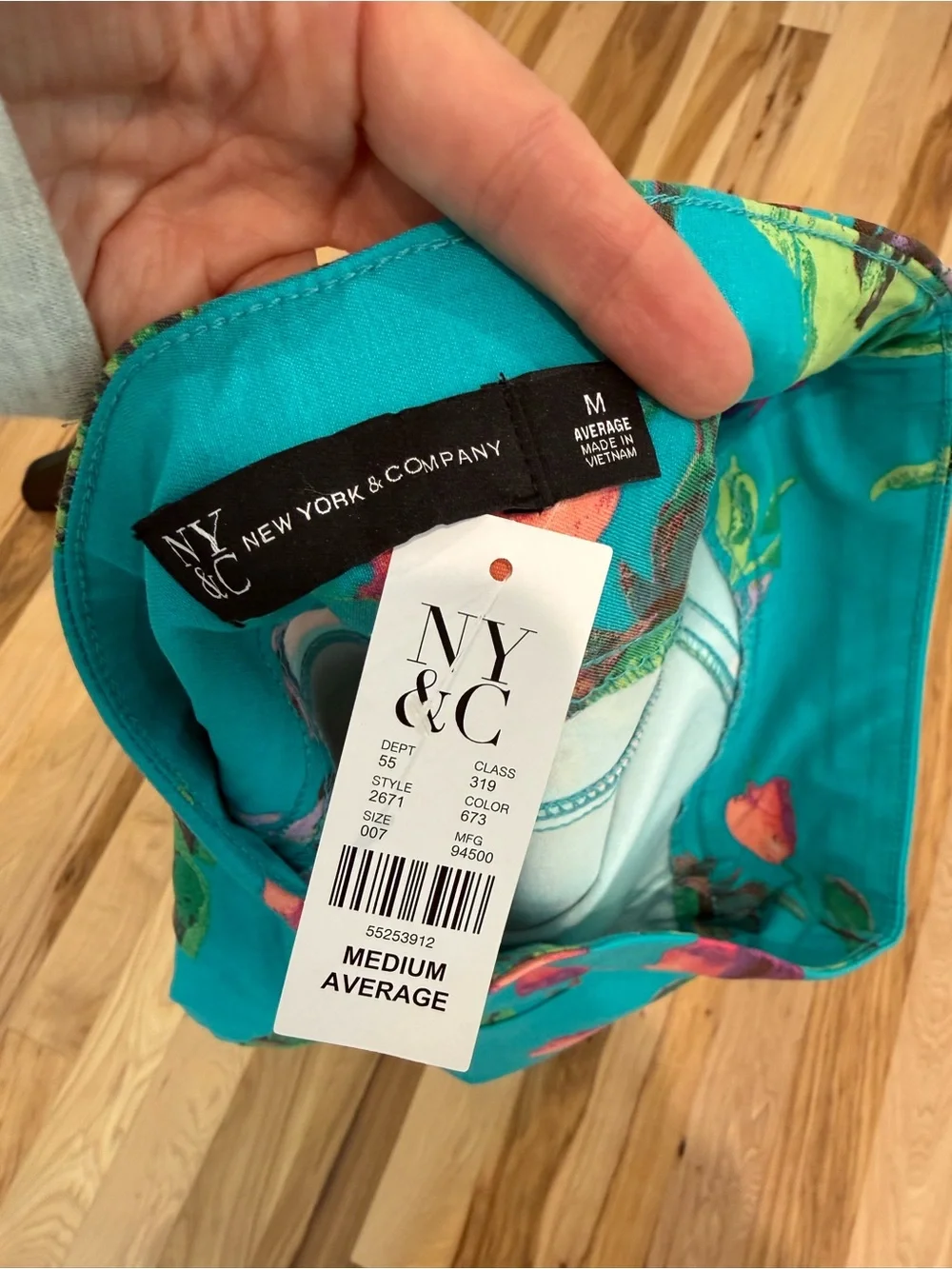 NWT New York & Company Floral 2-Piece Pant Set – Medium